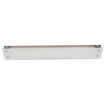 Access Lighting 31030 Vision 2 Light 38"W Bath Bar - 3000K - Brushed Steel /