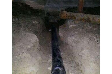 Replacing Cast Iron with ABS Piping Under the House in Los Angeles, CA