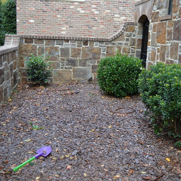 Checkboard courtyard