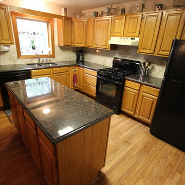 Granite Countertop and Tile Backsplash ~ Stow, OH