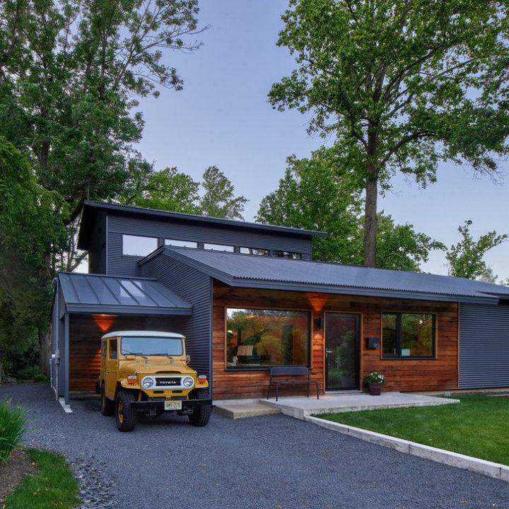 75 Industrial Exterior Home Ideas You'll Love - July, 2025 | Houzz