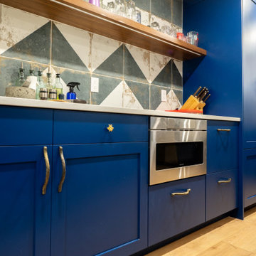 Tacoma Blue Kitchen Remodel