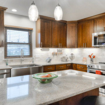 Modern, Sleek Kitchen