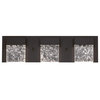 Westinghouse 6329900 Cava II 3 Light 6" Tall LED Wall Sconce - Matte Black