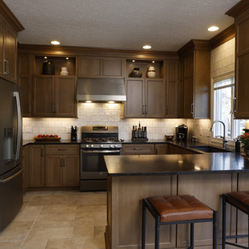 Kitchen Remodel Maximizes Storage & Style