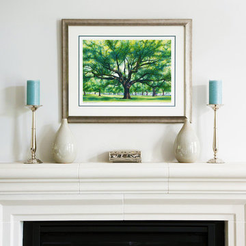 Montrose Townhouse - Fireplace Mantle