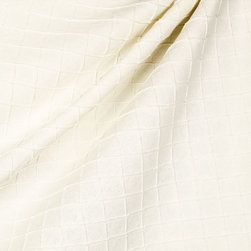 Pintucked In : Ivory - Fabric