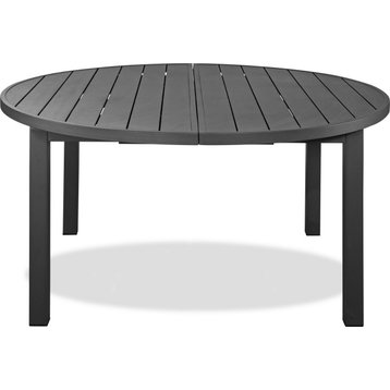 Aloha Indoor/Outdoor Extendable Oval Dining Table - Gray