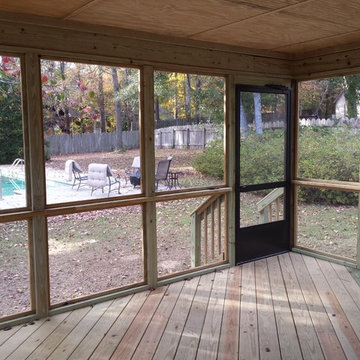 Macon Screened Porch Makeover at Rivoli Lakes