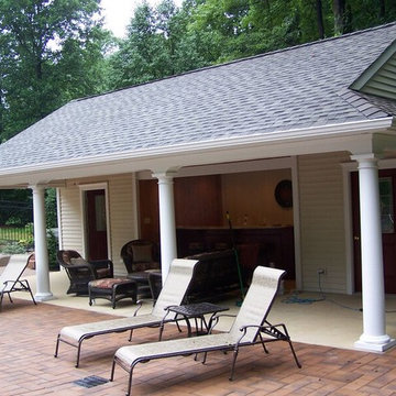 Custom Pool House in Columbus, NJ