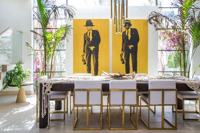 Dining room - dining room idea in Los Angeles