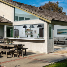 Pass threw from kitchen to exterior