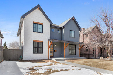 Example of a trendy exterior home design in Denver