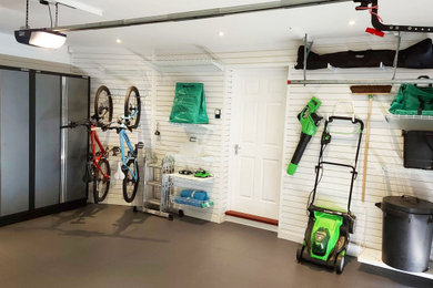Turning this messy garage into a magical space