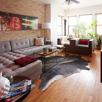 Midcentury Living Room