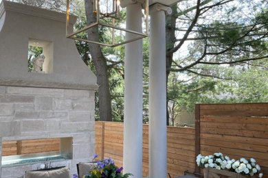 Transitional exterior home photo in Toronto