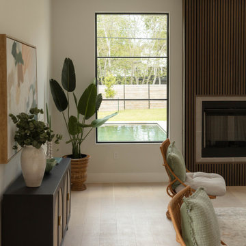 Toasted Walnut Accents Throughout Home