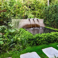 ponds and fountains