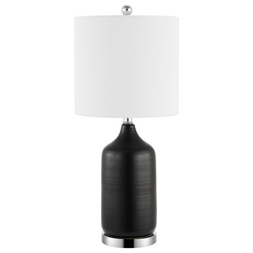 Safavieh Bergen Table Lamp With USB Port Black