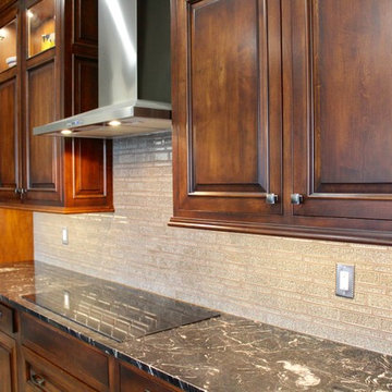 Traditional Antique Mahogany Kitchen
