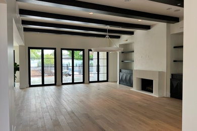 Inspiration for a cottage living room remodel in Phoenix