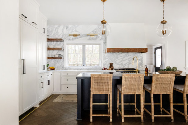 Transitional Kitchen by Jessica Nelson Design