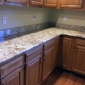 Spacious Granite Countertop