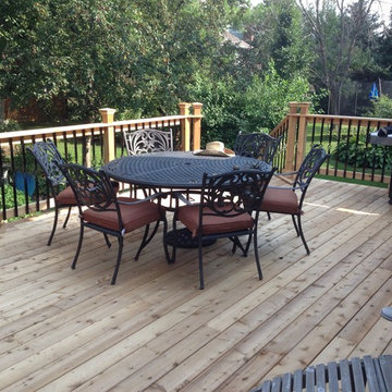 Libertyville Cedar Deck