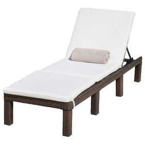 Aqua Linum Home Textiles CL45-SNP Chaise Lounge Cover Standard