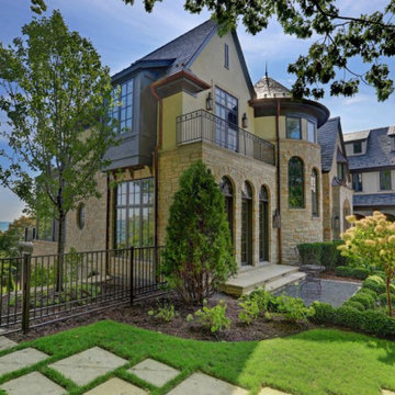Custom Home with Classic Windows in Winnetka, Illinois