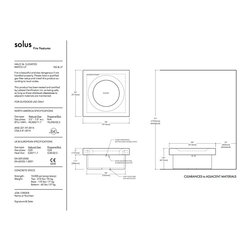 Solus Fire Pit Spec - Elevated Halo 36, Manual Start, Natural Gas - Fire Pits