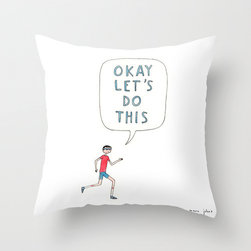 'OK Let's Do This' Throw Pillow - Decorative Pillows