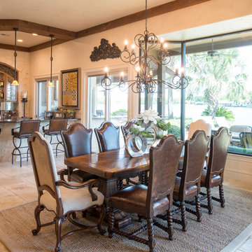 Lake LBJ - Horseshoe Bay, TX : Tuscan to "Modern Tuscan"