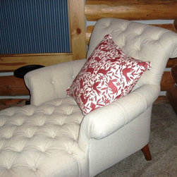 Solitude- Phase One and Two Addition/Remodel - Indoor Chaise Lounge Chairs