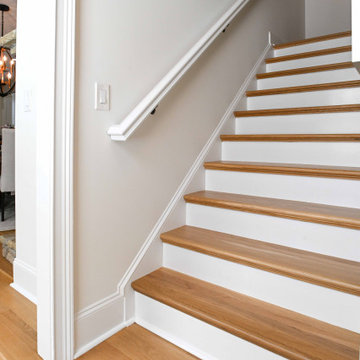 7-Inch Rift and Quartered White Oak Engineered Installation, Site-Finished in Ch