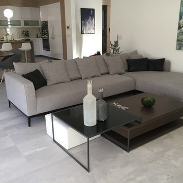 Fully furnished by sohoConcept modern interior.