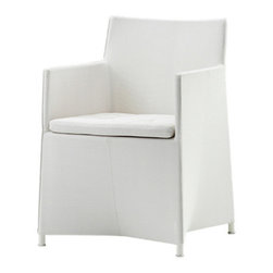 Diamond Dining Chair Tex White - Outdoor Dining Chairs
