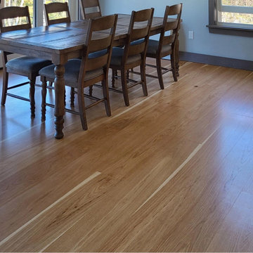 Select Hickory Plank Flooring, Dining Area