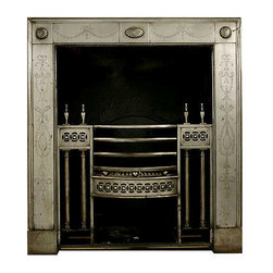 Cast Iron Antiques - Fireplace Grates And Andirons