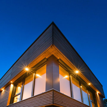 Neues Eigenheim - Stil - Holzbau