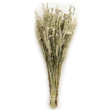 Bulk Case of 12 Dried Flower Bouquets-20" x 8"-Made, Wheat, Oats and More