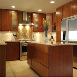 Carbonized Bamboo Kitchen Cabinets - Kitchen Cabinetry