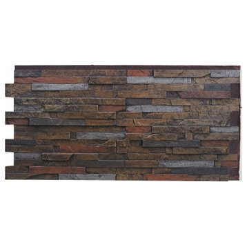 Faux Stone Wall Panel - MESA, Sedona, 24in X 48in Wall Panel