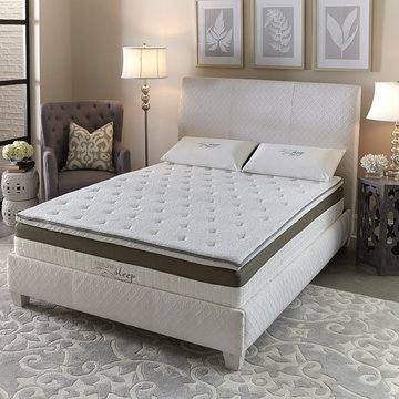 12.5" Hybrid Pillowtop Gel Memory Foam Mattress