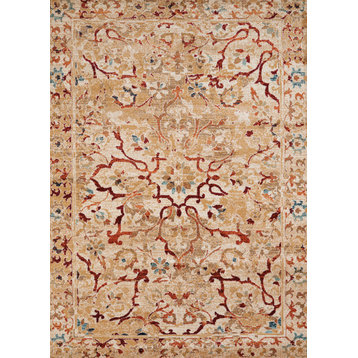 Connection Museu Taupe Accent Rug, 1'10"x3'