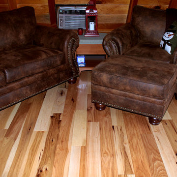 Hickory Hardwood Floor - Cascade, ID