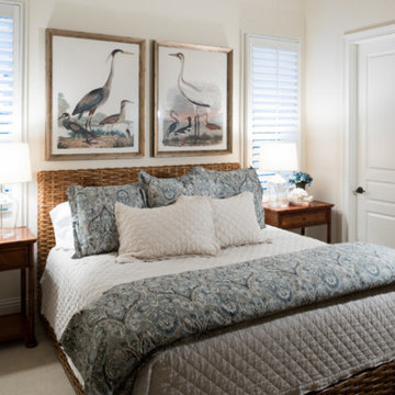 Shutter Concepts Inc. Naples FL- Plantation Shutters in the Bedroom.