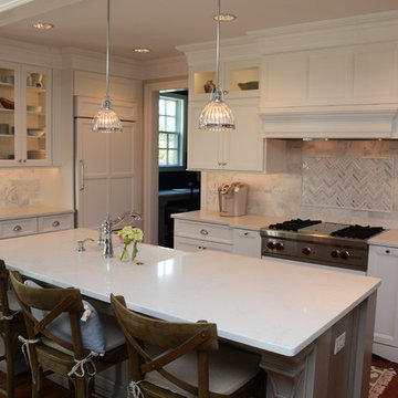 Severna Park MD White Kitchen Remodel