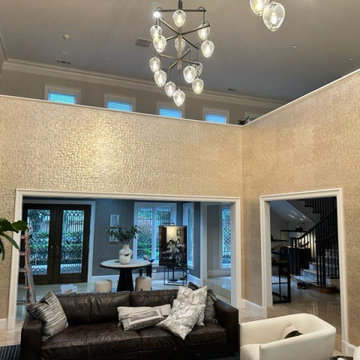 Wallpaper installation Dining Room in Schaumburg