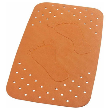 Ridder Foot PVC-Free Safety Mat, Orange, Orange, Tub Size Mat